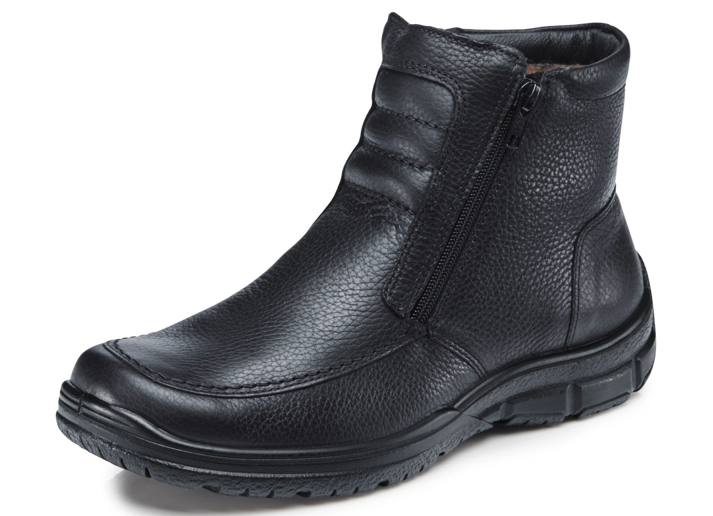 GINO GALANTE, gefütterte Herren-Boots, Winterschuhe, mit Lammfell