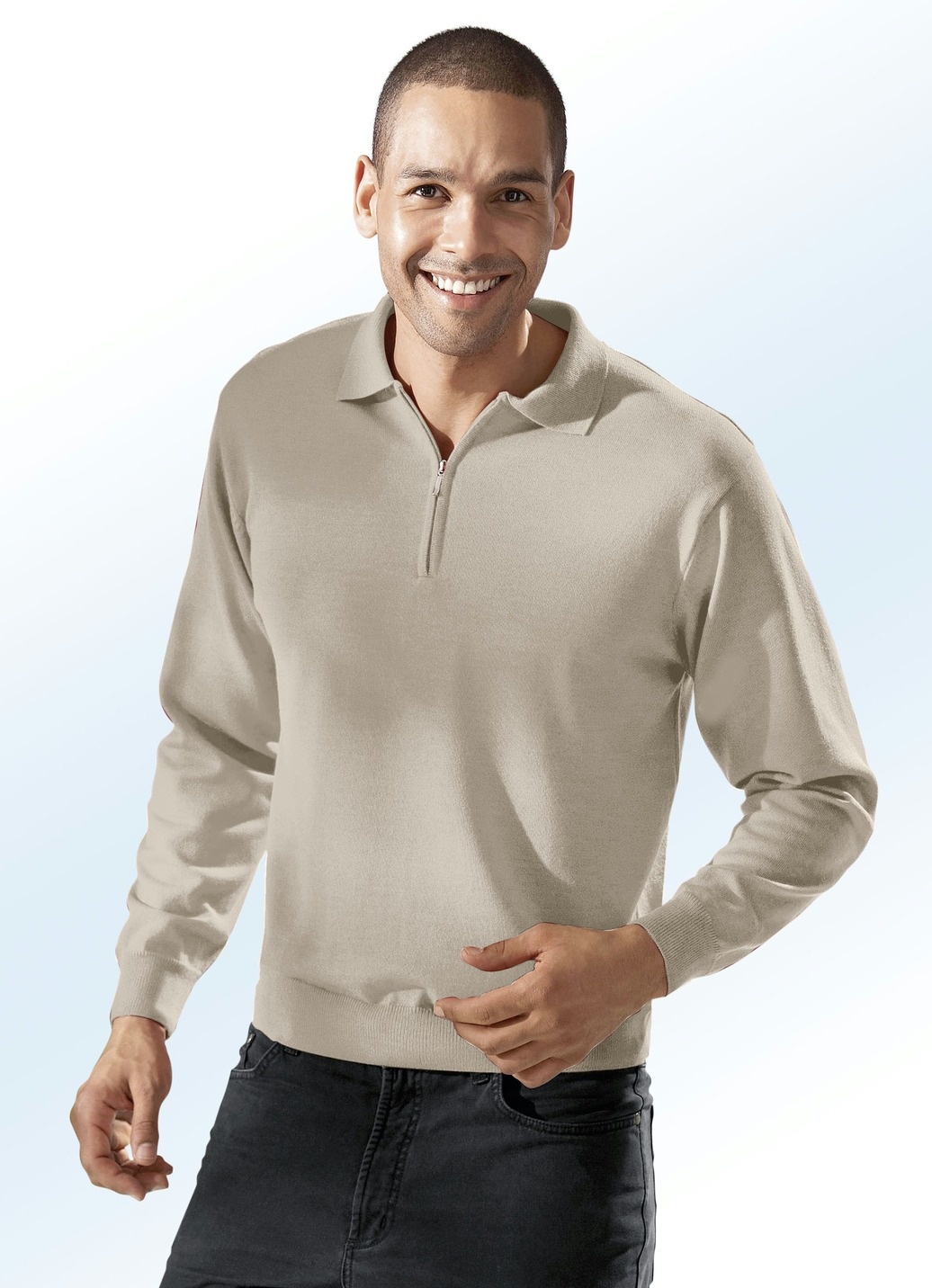 Tragangenehmer Polopullover