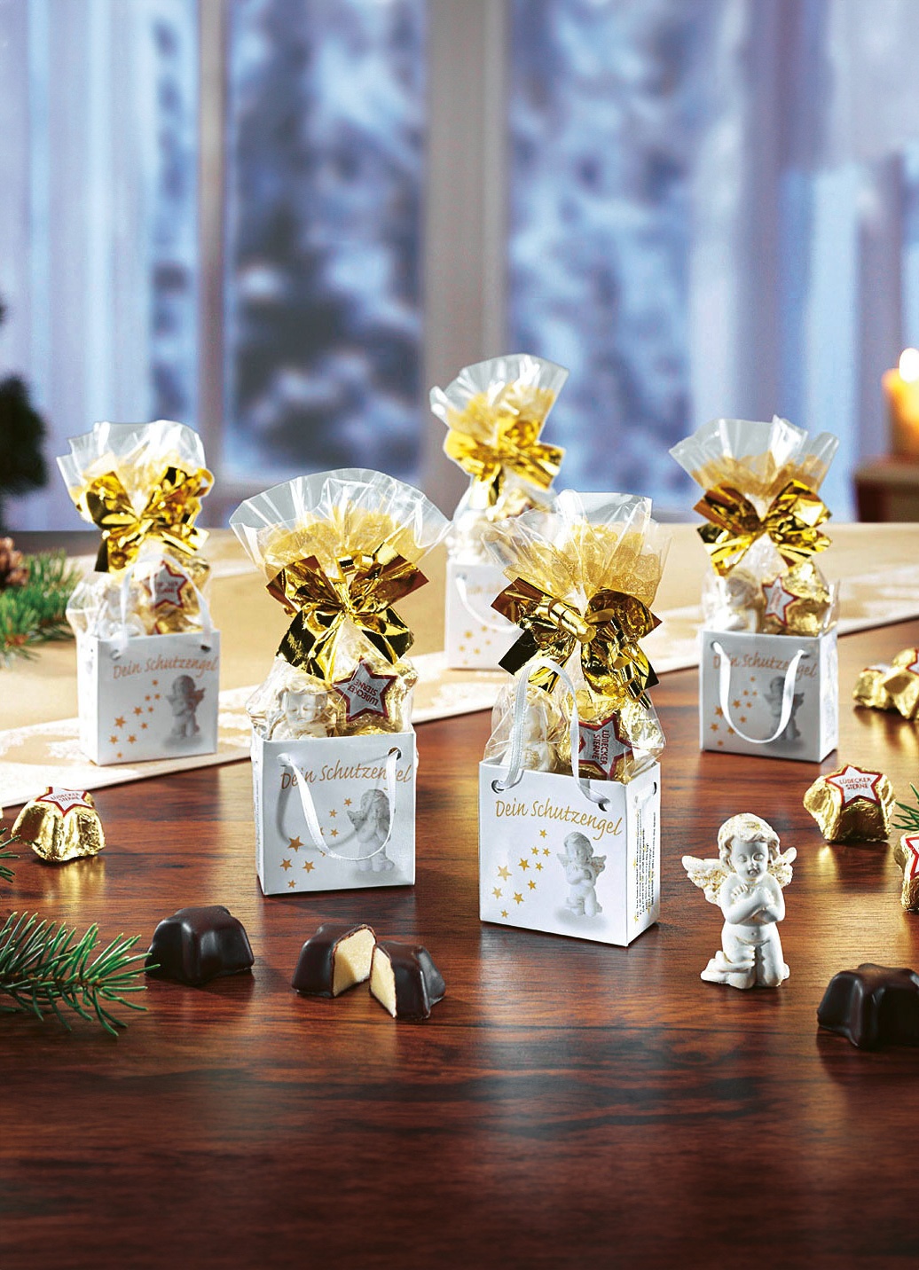 Weihnachtstütchen-Set, 5-teilig