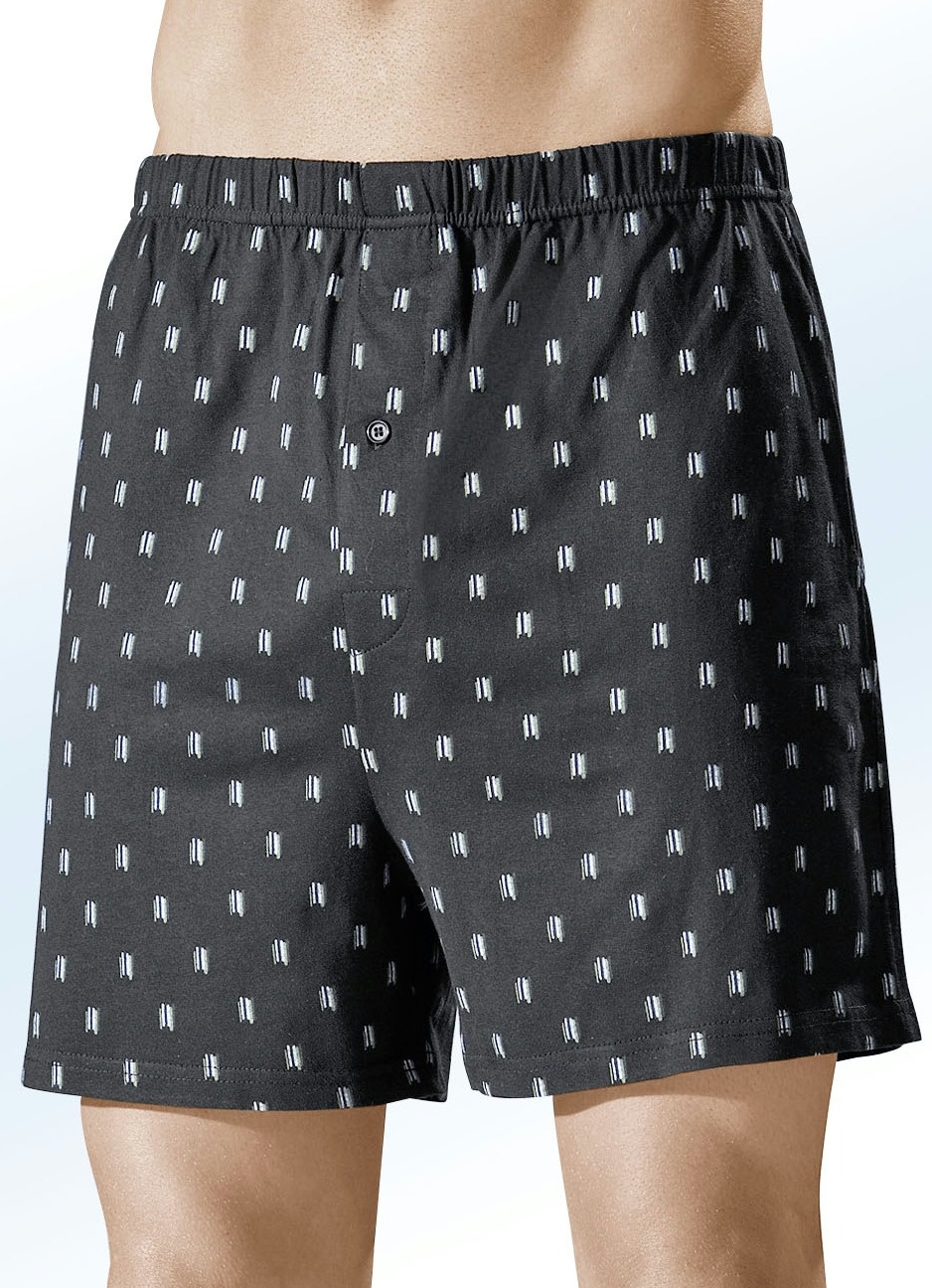 Viererpack Boxershorts, bunt dessiniert
