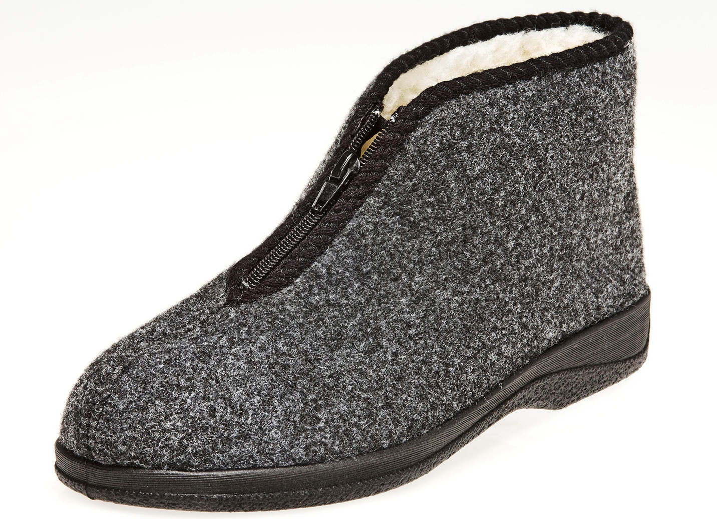Gefütterte Herren-Stiefeletten, mit Schurwolle