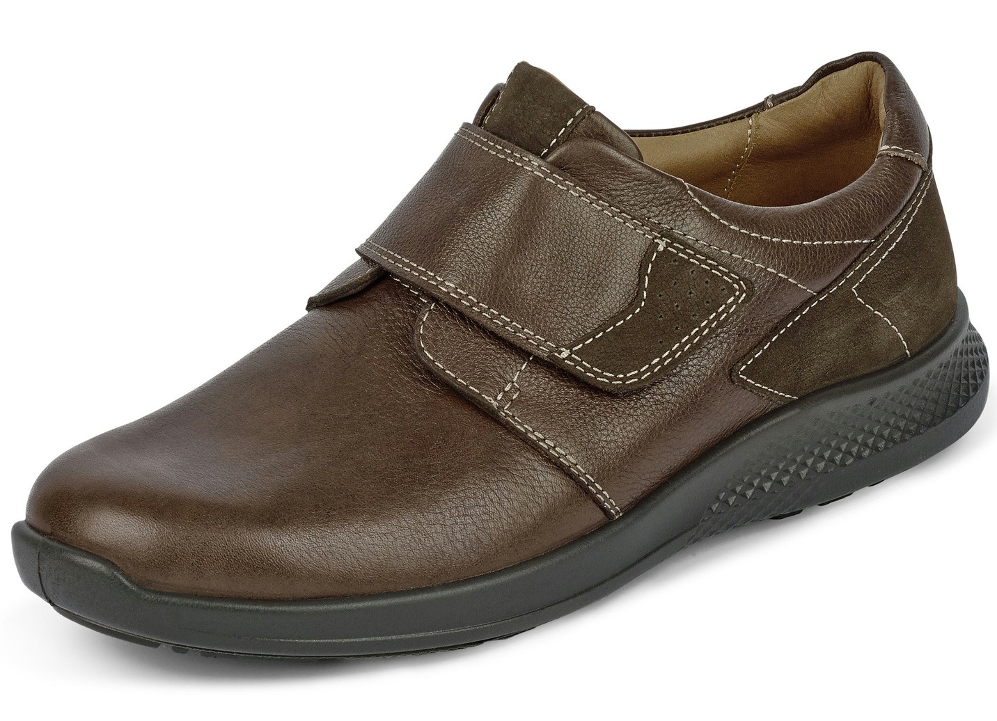 GINO GALANTE, bequeme Herren-Slipper, Weite K, mit herausnehmbarem Fußbett