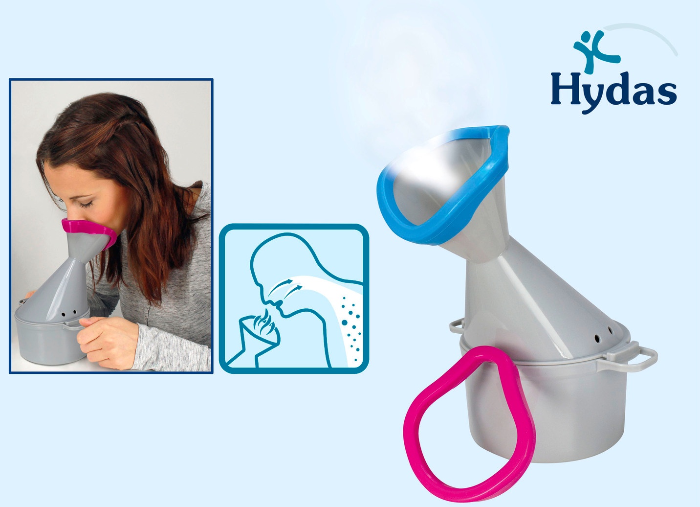 Inhalator Inkl. 2 Soft-Aufsätze