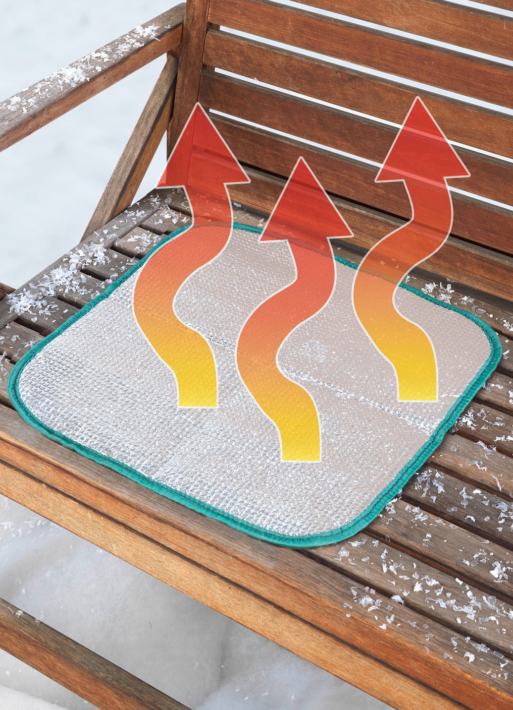 Thermo-Sitzkissen, 2er Set