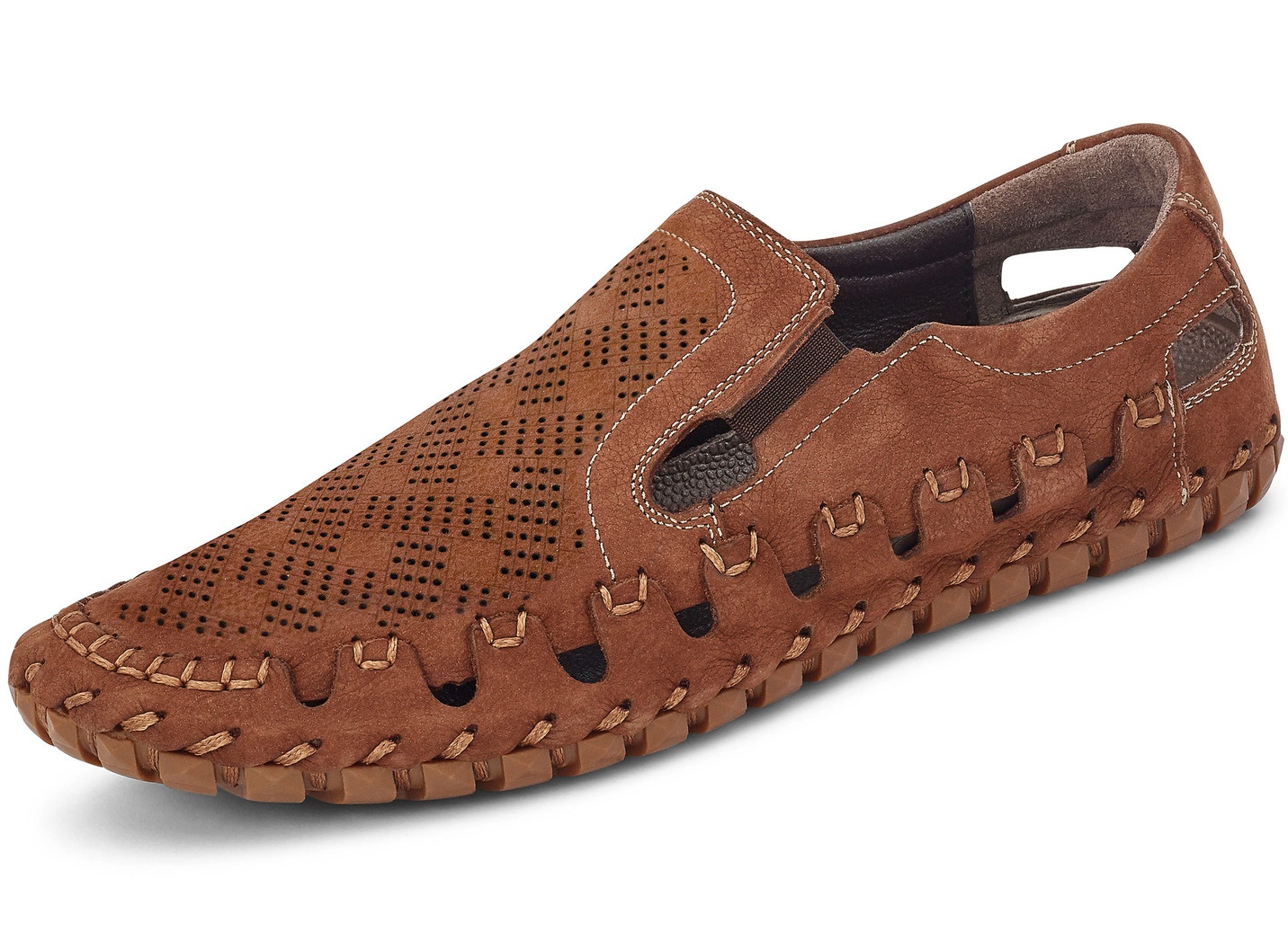 Gemini, sommerliche Herren-Slipper, mit Gummizug