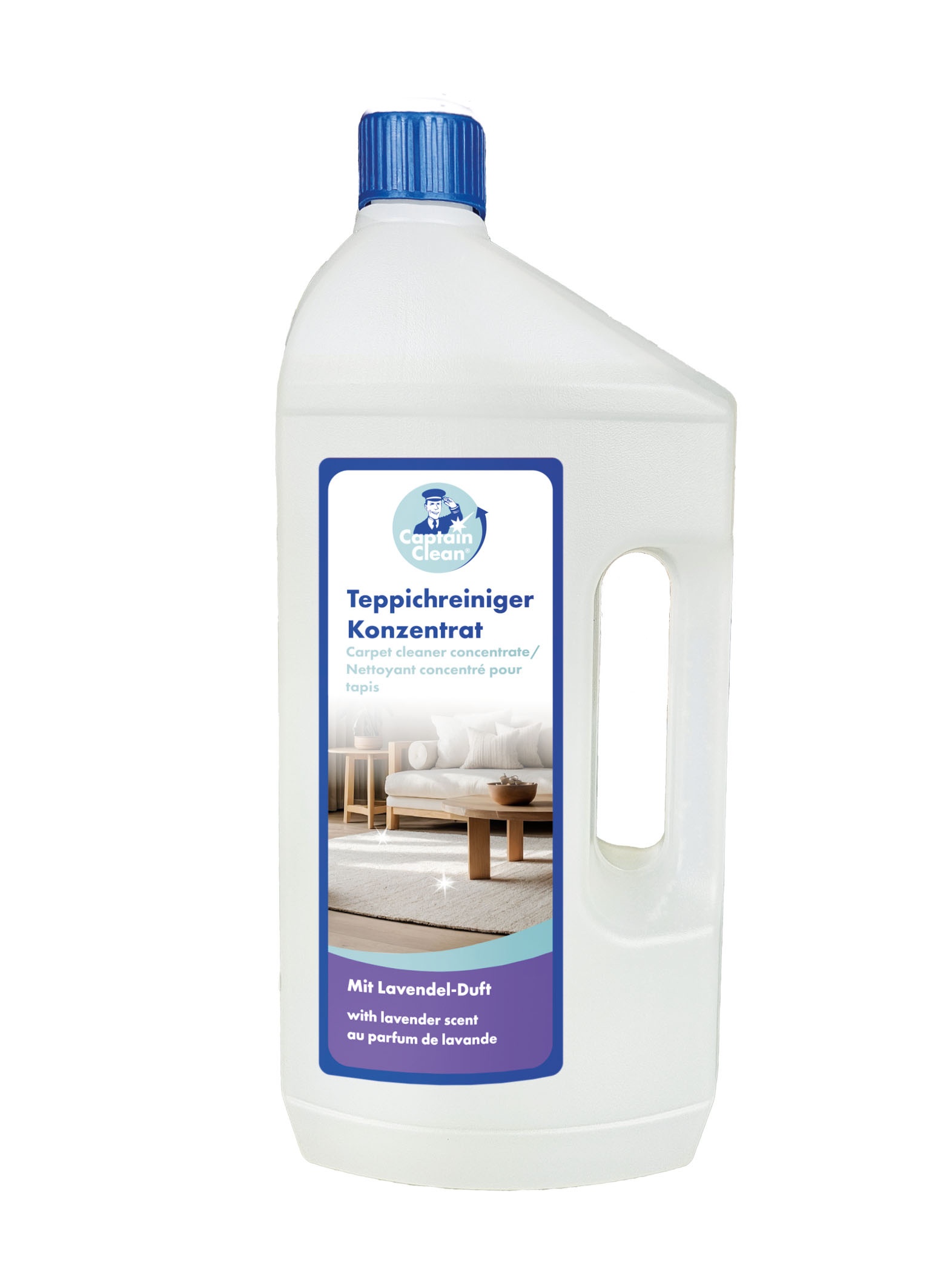 Teppichshampoo mit Lavendelduft