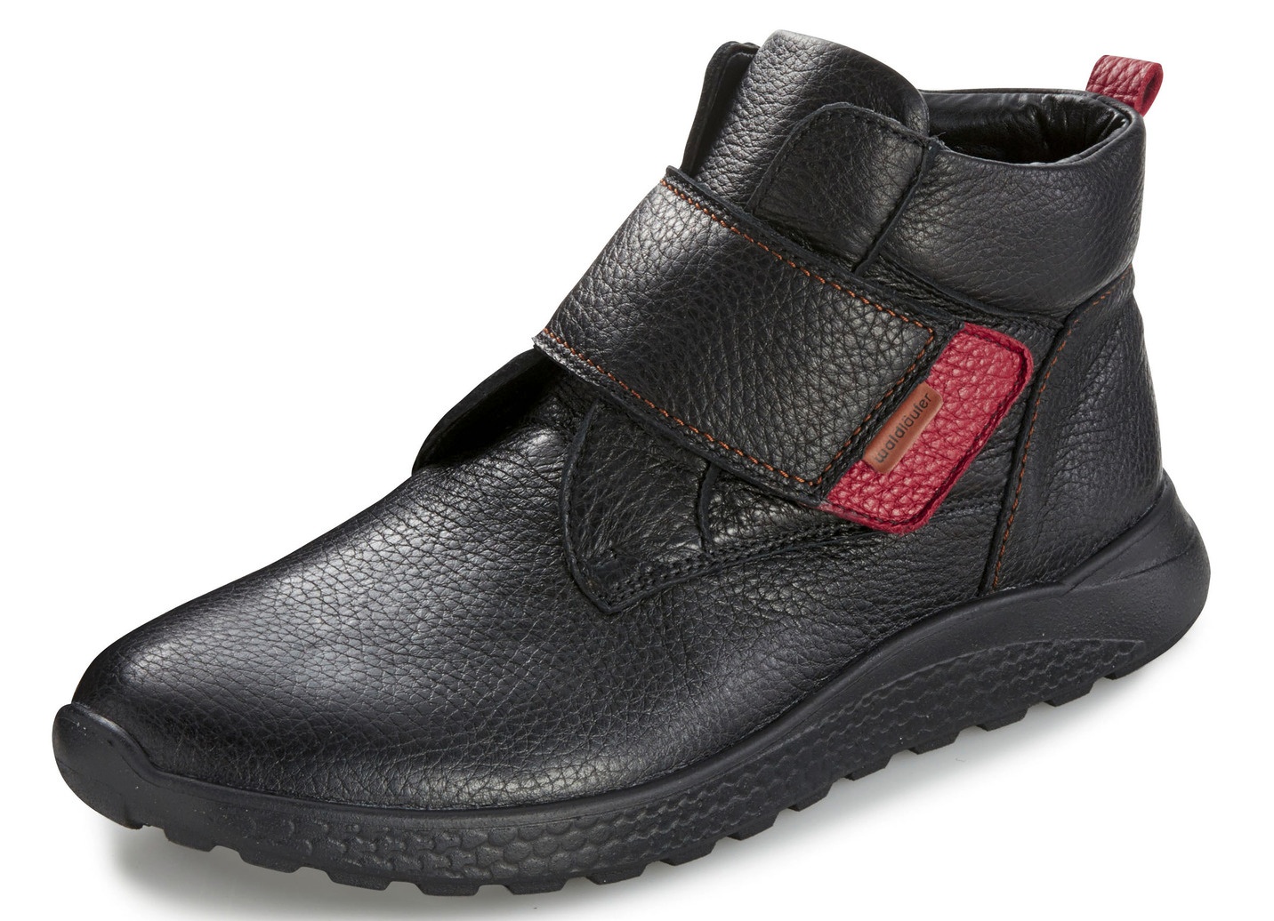 Waldläufer, bequeme Damen-Stiefeletten, Weite H, mit herausnehmbarem Fußbett