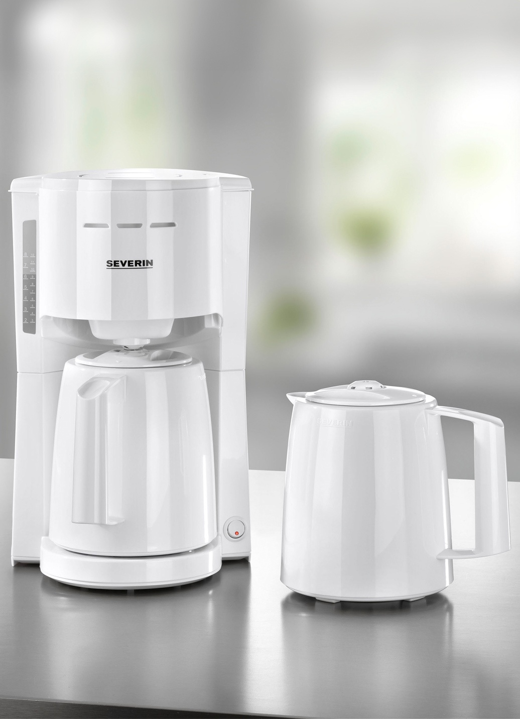 Severin Kaffeemaschine mit 2 Thermokannen