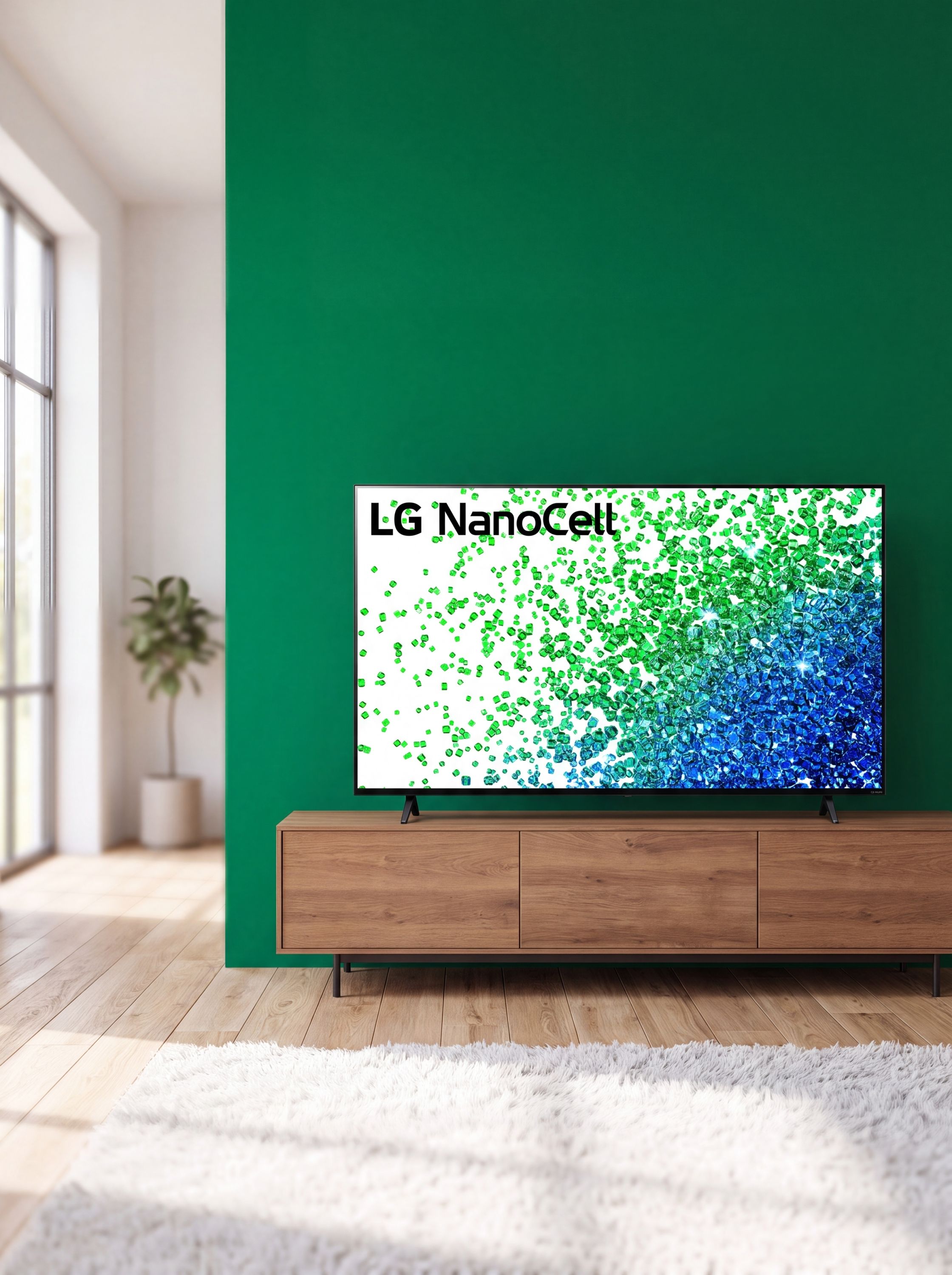 LG ultraflacher 4K-NanoCell-Fernseher