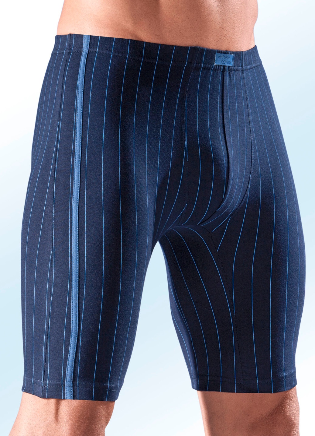 Viererpack Longpants, gestreift