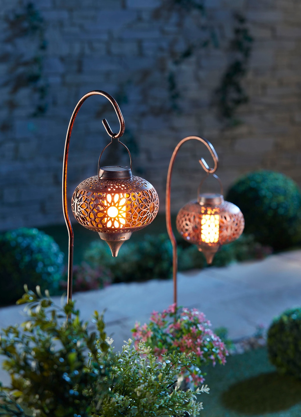 Solarleuchten Orient, 2er-Set