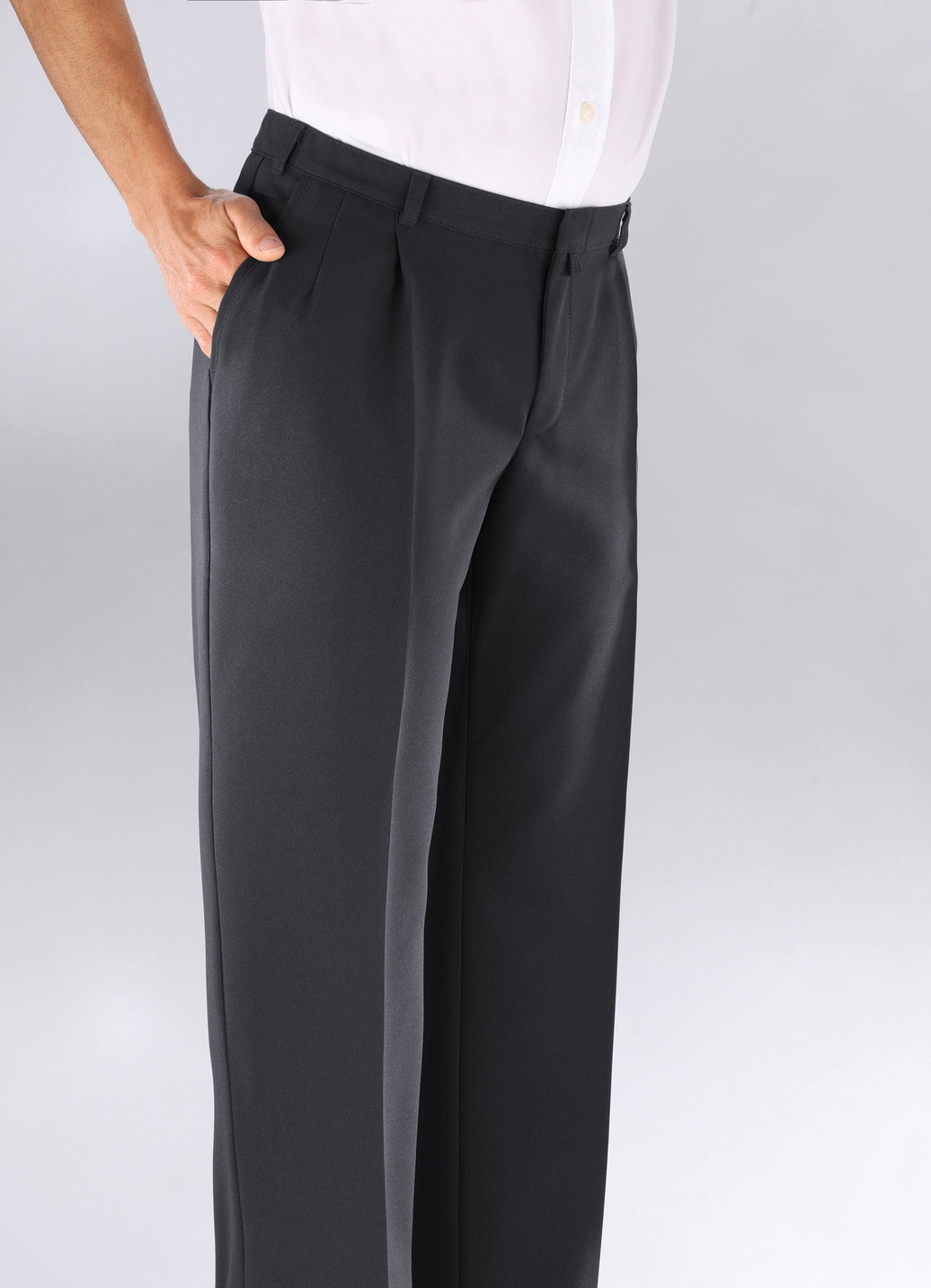 Unterbauchhose von „Klaus Modelle“ mit Bundfalten