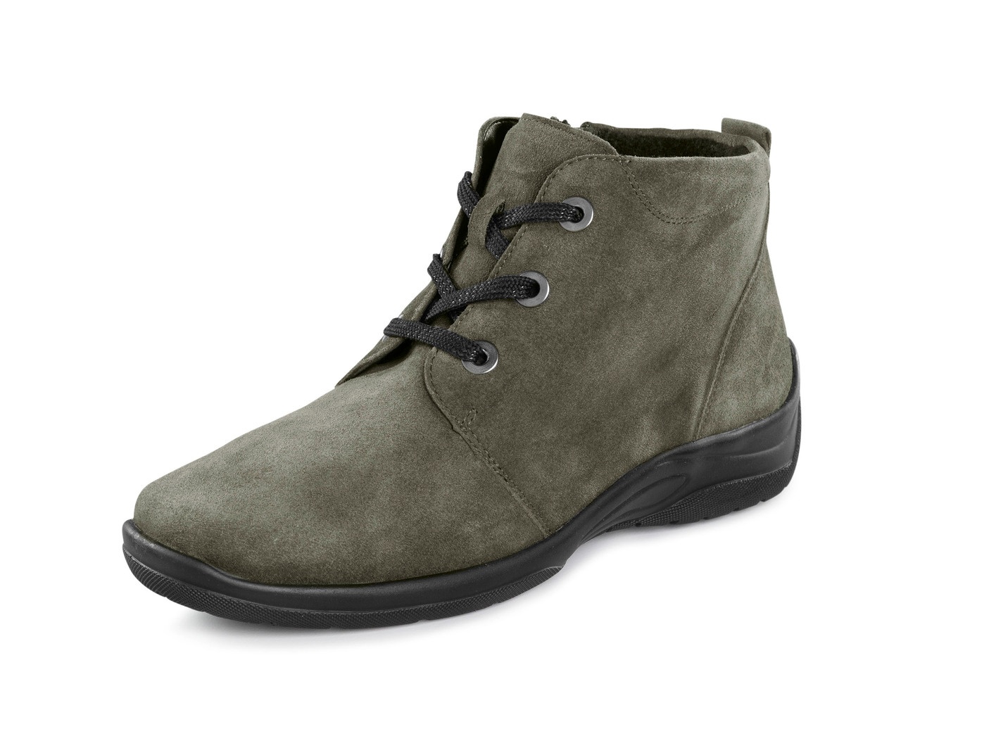 Waldläufer, bequeme Damen-Boots, Winterschuhe, Weite H, mit herausnehmbarem Fußbett