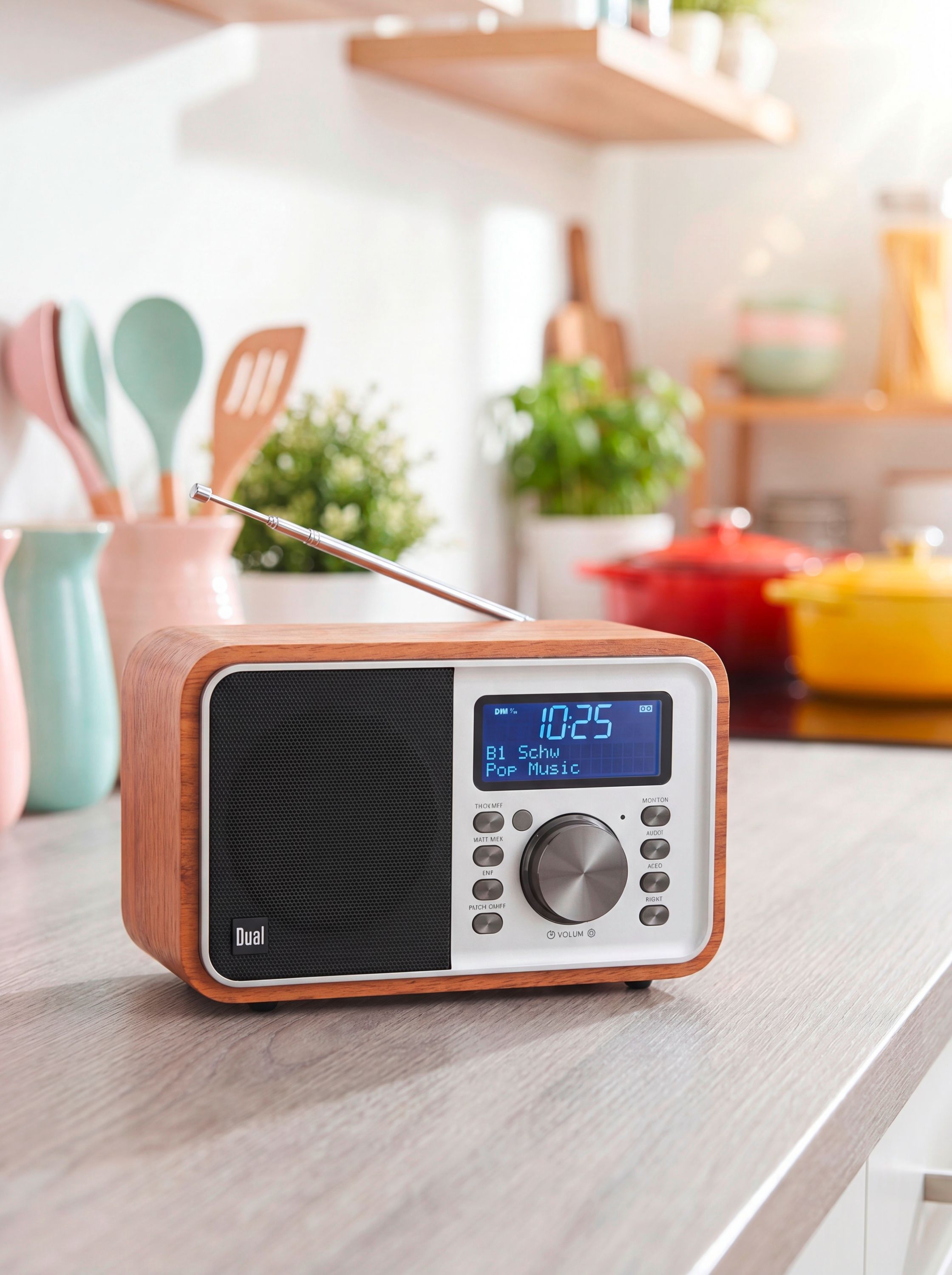 Dual DCR-51 Digitalradio im Holzdesign