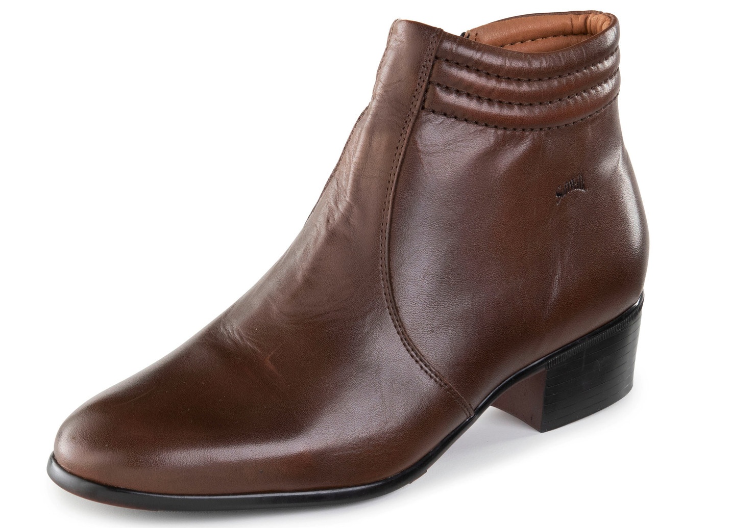 GINO GALANTE, elegante Herren-Stiefeletten, mit Reißverschluss
