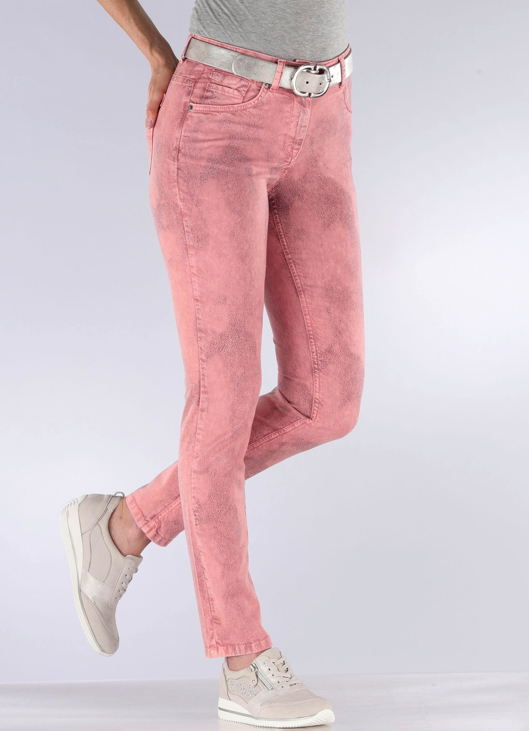 5-Pocket-Hose in Apricot