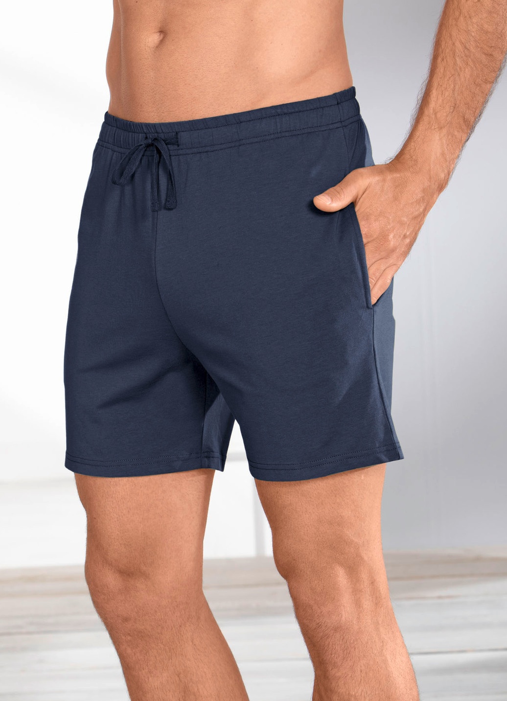 Zweierpack Schlaf-und Freizeitshorts mit BIO-Baumwolle