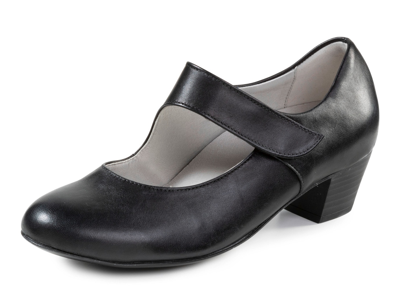Waldläufer, elegante Damen-Pumps, Weite H, mit herausnehmbarem Fußbett
