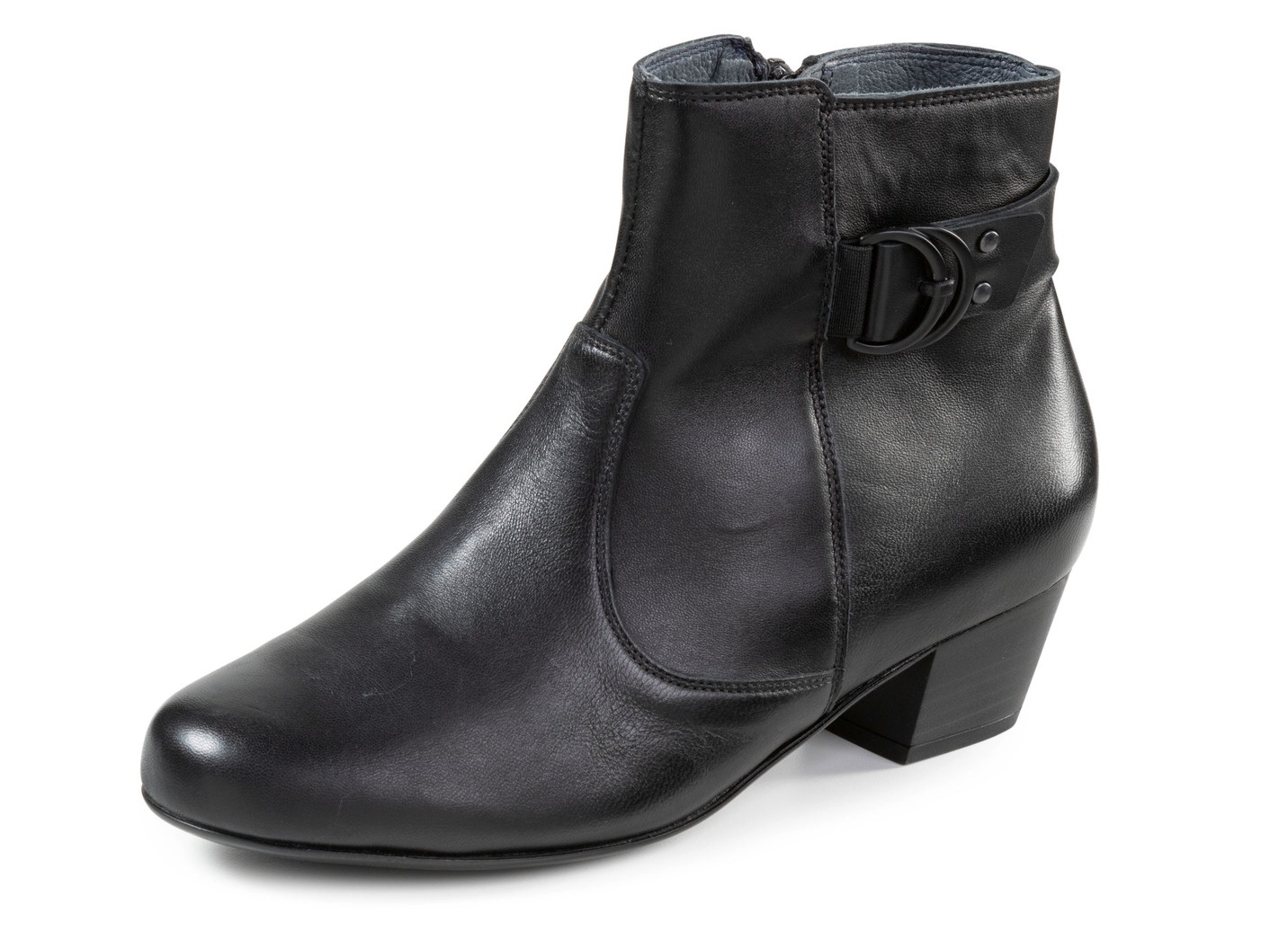 Waldläufer, bequeme Damen-Stiefeletten, Weite K, mit herausnehmbarem Fußbett