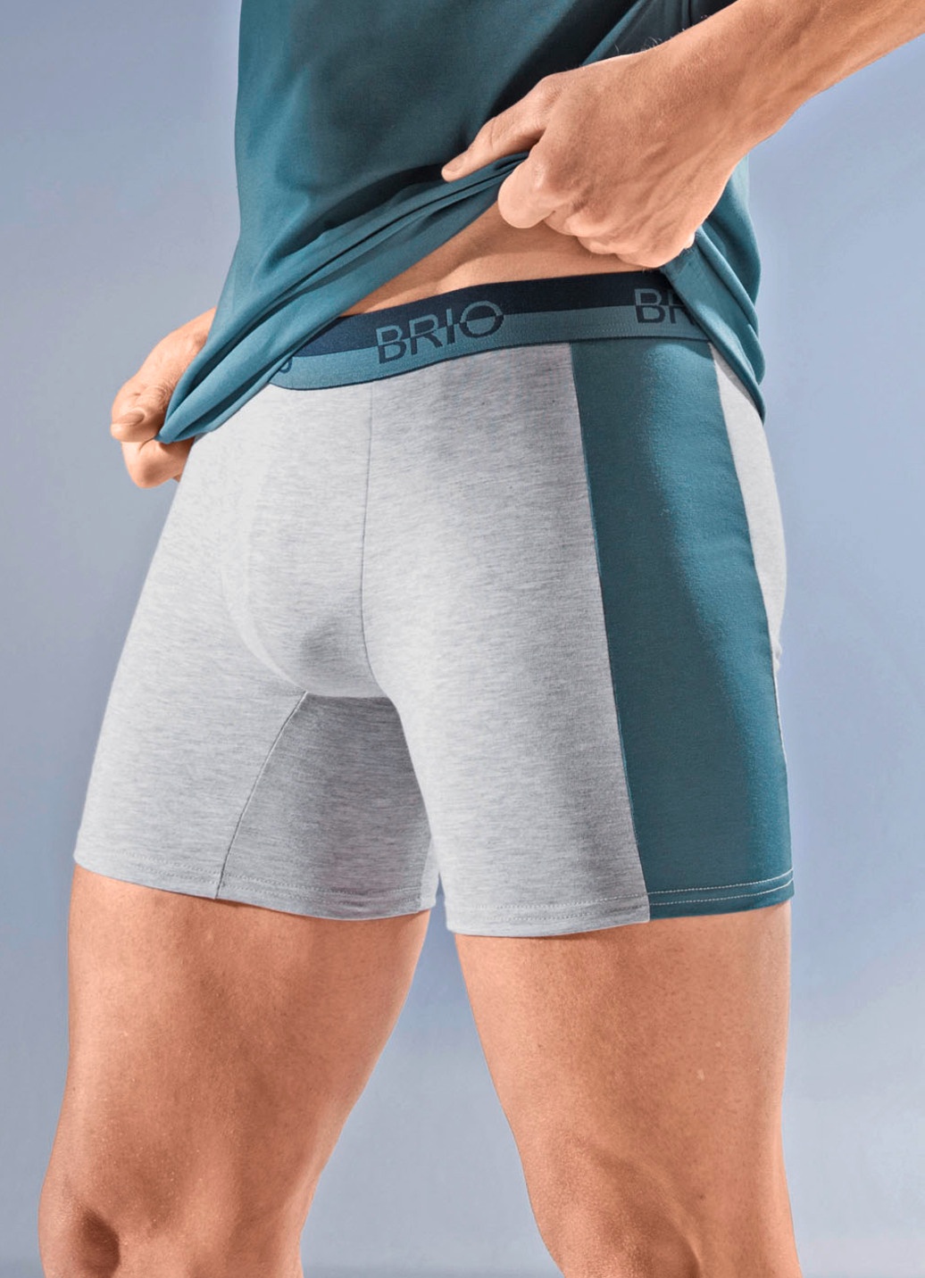 Viererpack Pants mit seitlichen Einsätzen