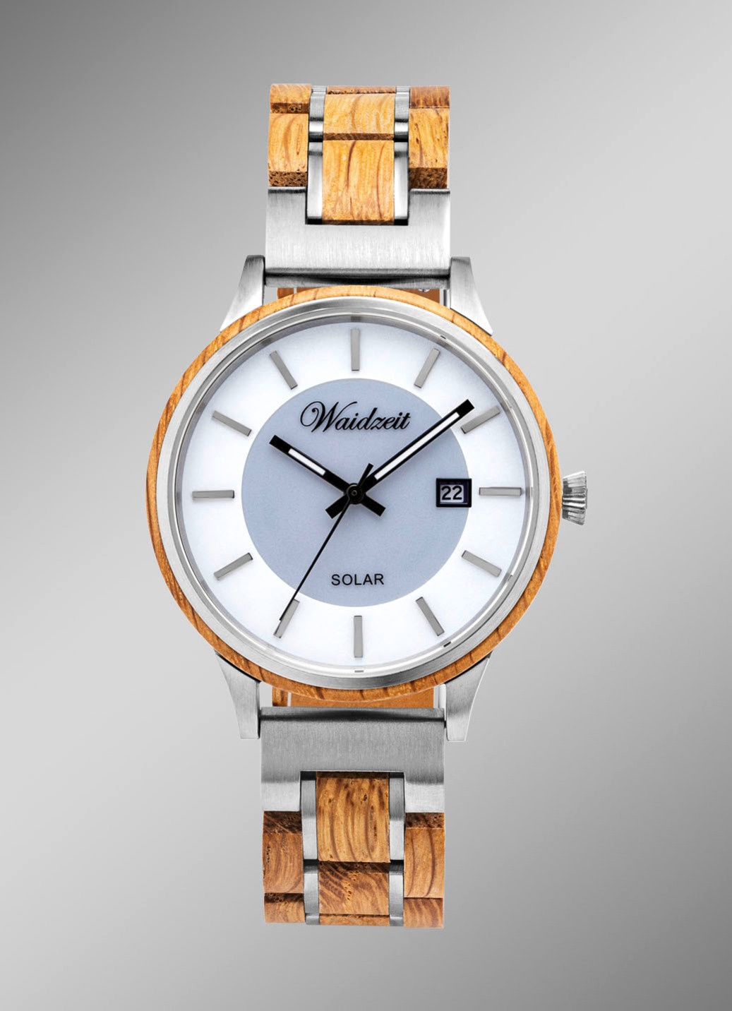 Waidzeit Solar-Herrenuhr SLB02W