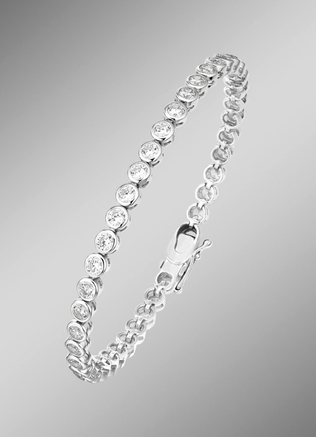 Zauberhaftes Armband mit synth. Zirkonia