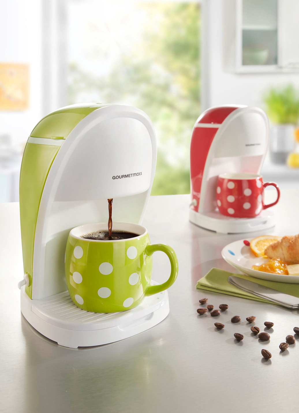 1-Tassen-Kaffeemaschine für den schnellen Kaffeegenuss