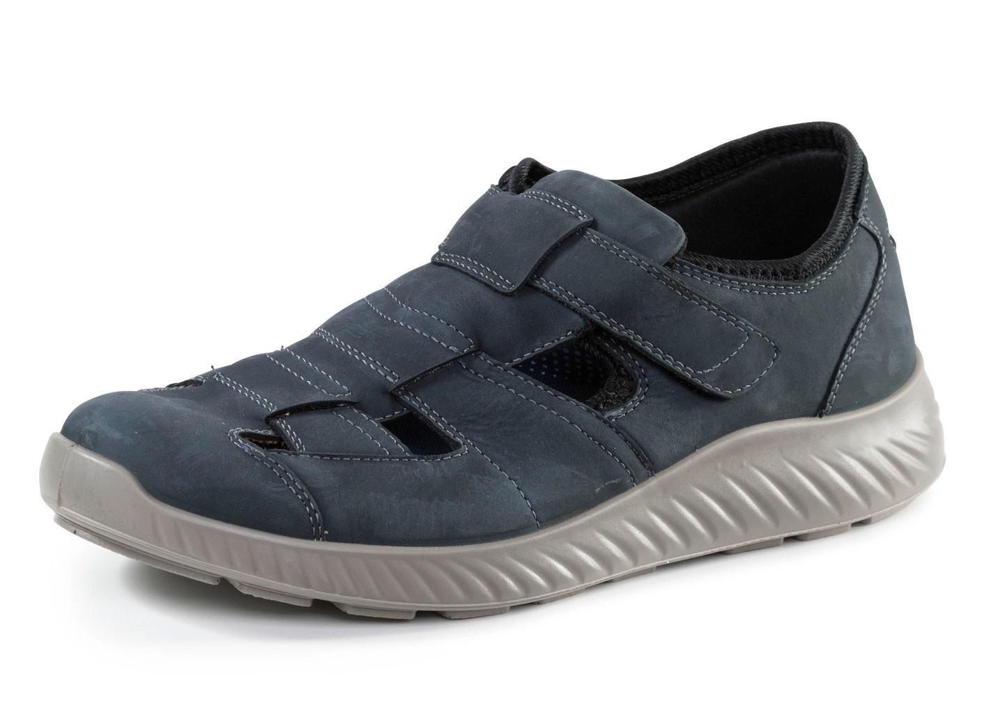 GINO GALANTE, bequeme Herren-Slipper, Weite H, mit herausnehmbarem Fußbett