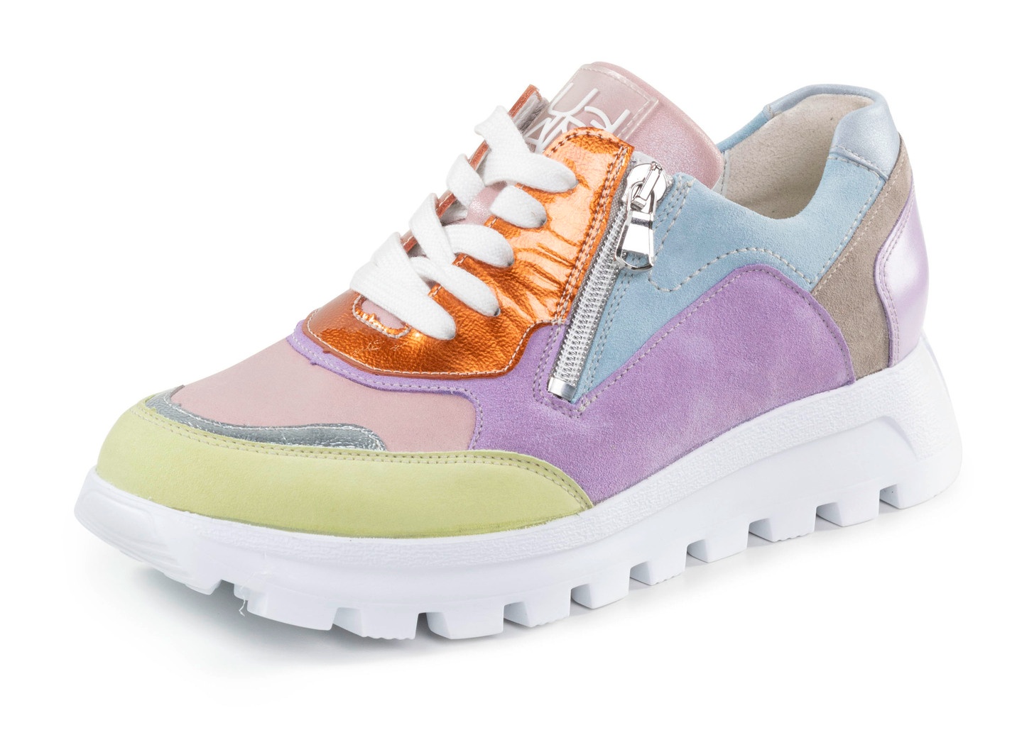 Waldläufer, trendige Damen-Sneaker, Weite H, mit herausnehmbarem Fußbett