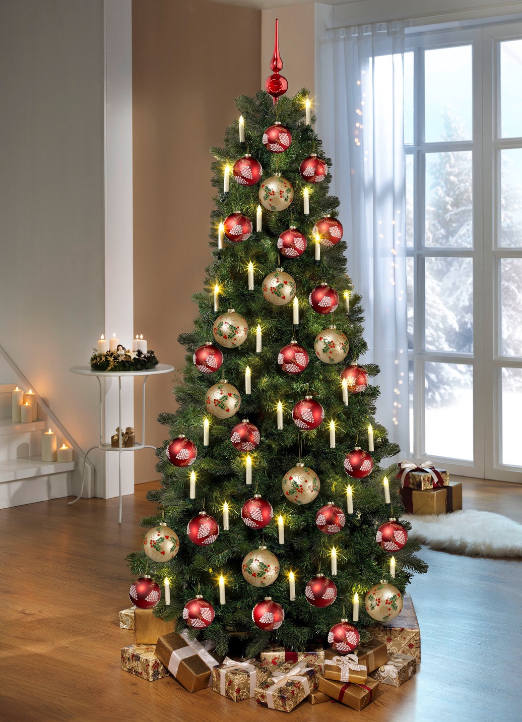 Festlicher Christbaumschmuck