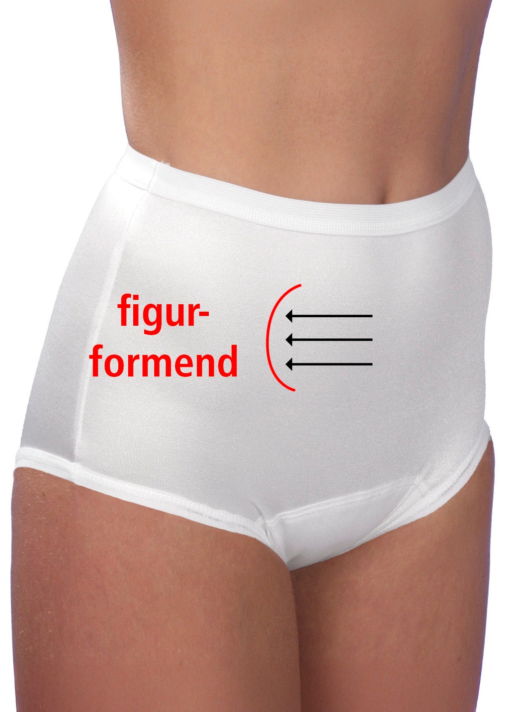 Hygiene-Damen-Slip, figurformend, von Hydas