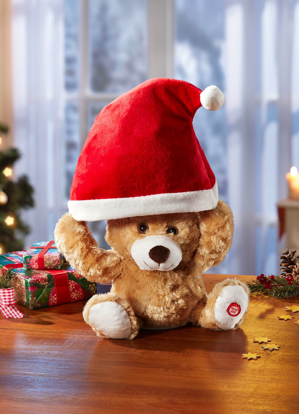 Tanzender Weihnachtsbär