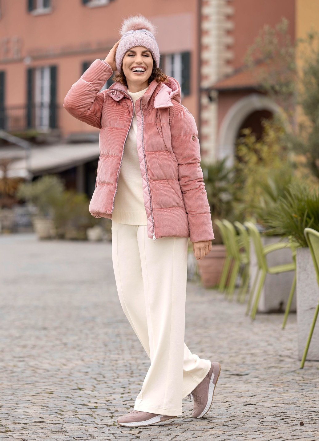 Funktionsjacke im Puffer-Style