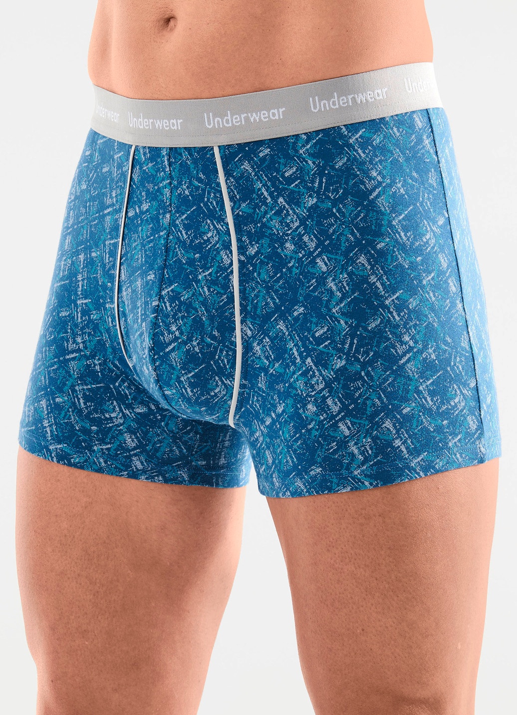 Dreierpack Pants mit Alloverdruck