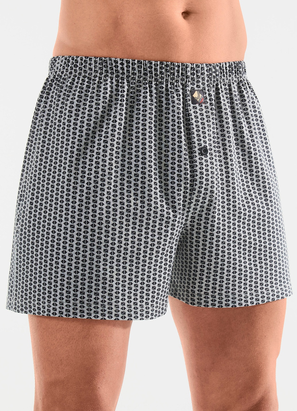 Fünferpack Boxershorts mit Alloverdessin