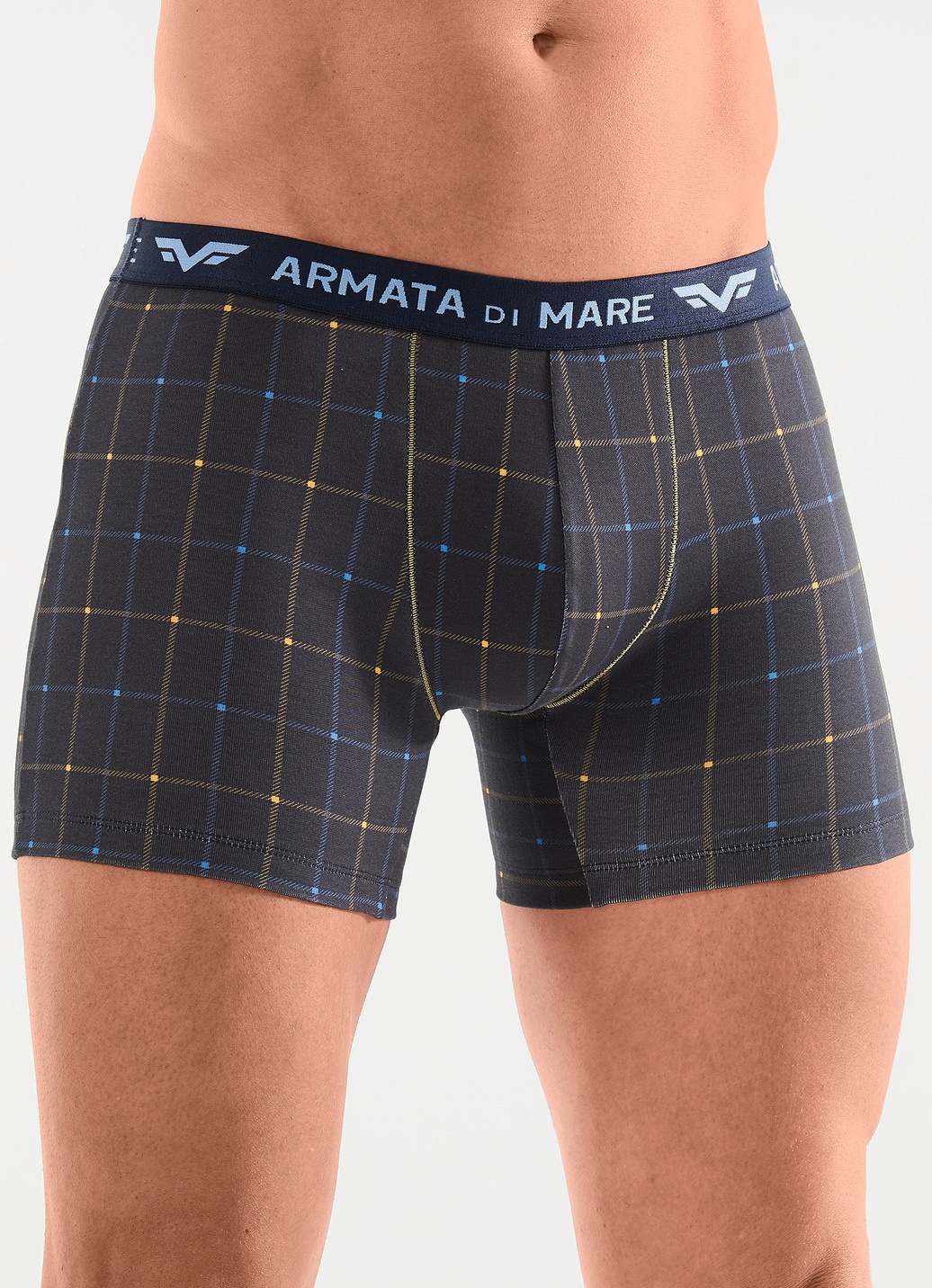 Viererpack Pants mit Karodessin