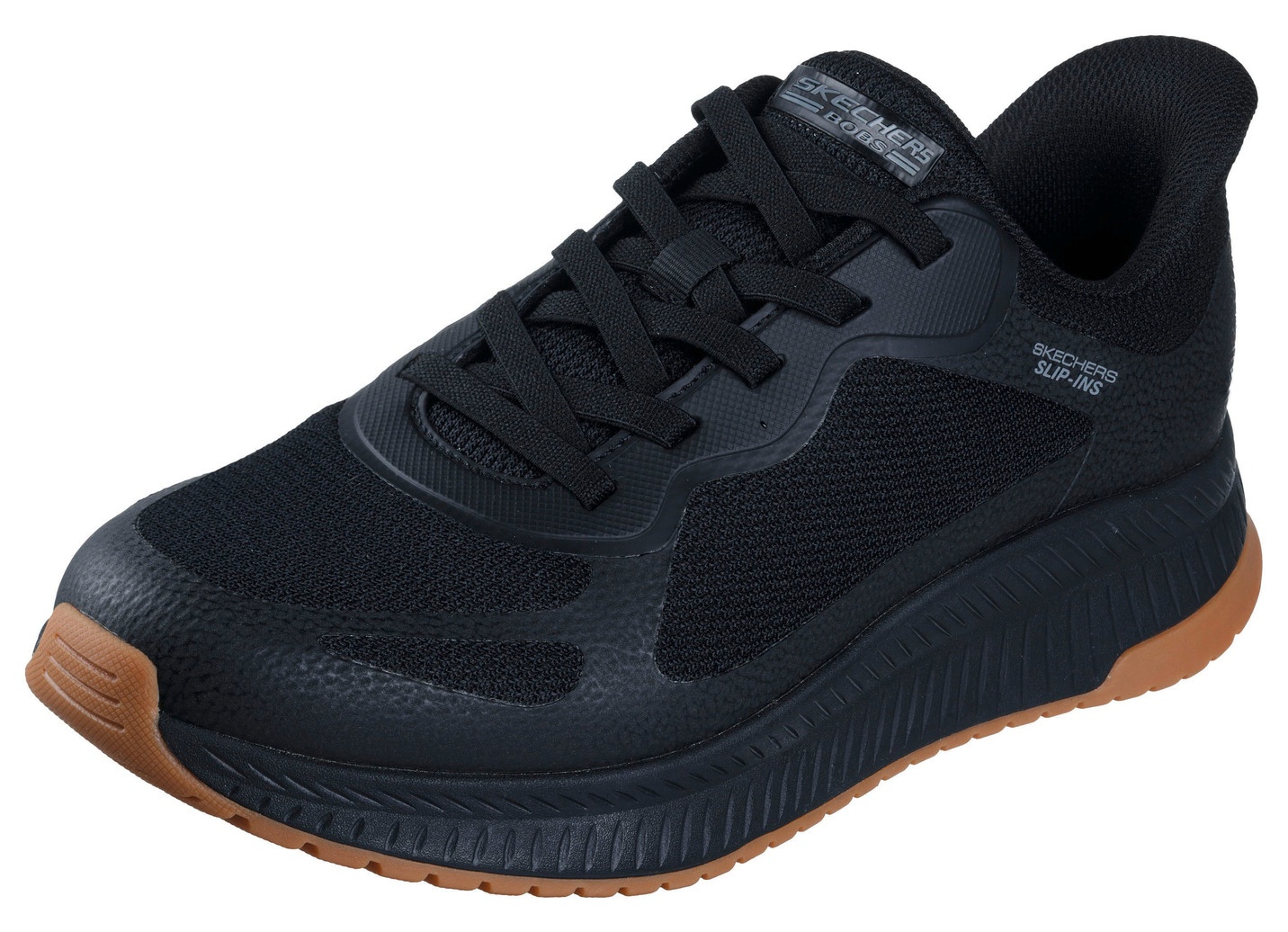 SKECHERS, sportliche Herren-Sneaker, mit geformter Slip-Ins Fersenplatte