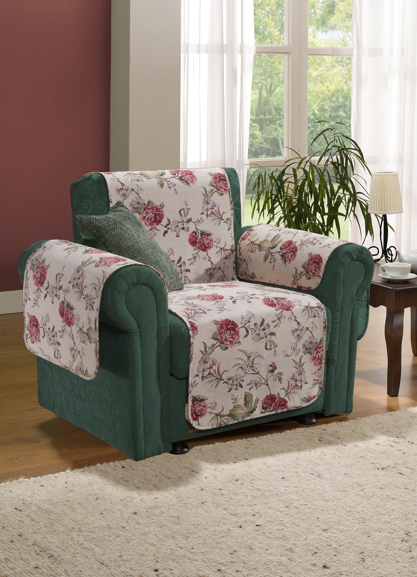 Wohnaccessoires mit Rosen-Motiven