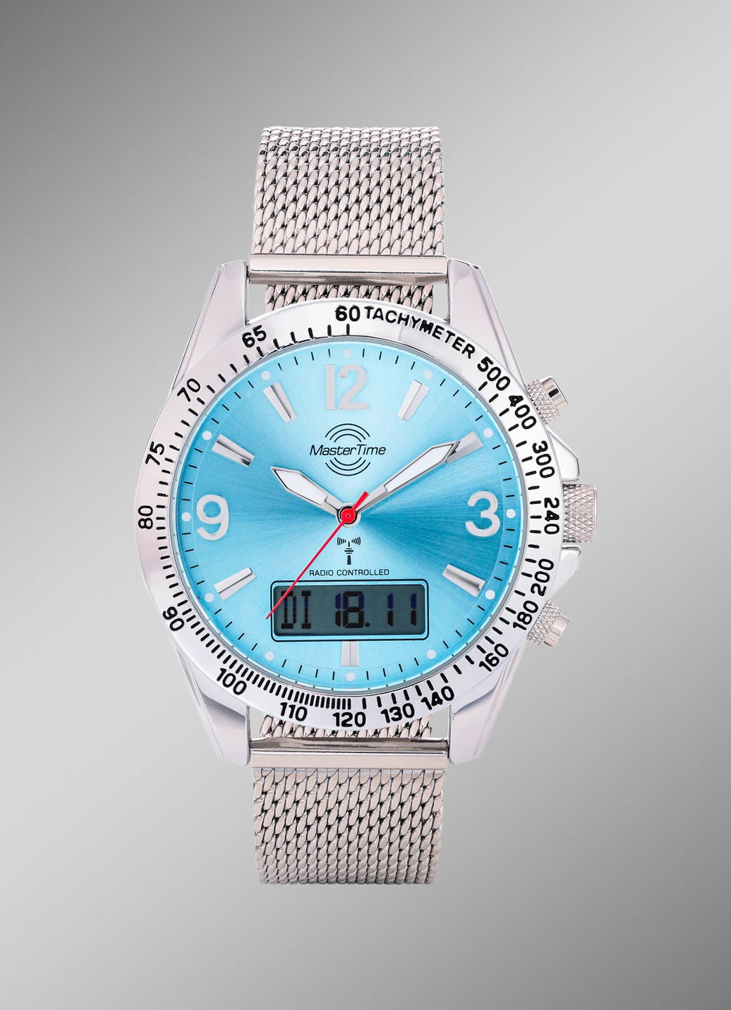 Funk-Herrenuhr mit Funktionen