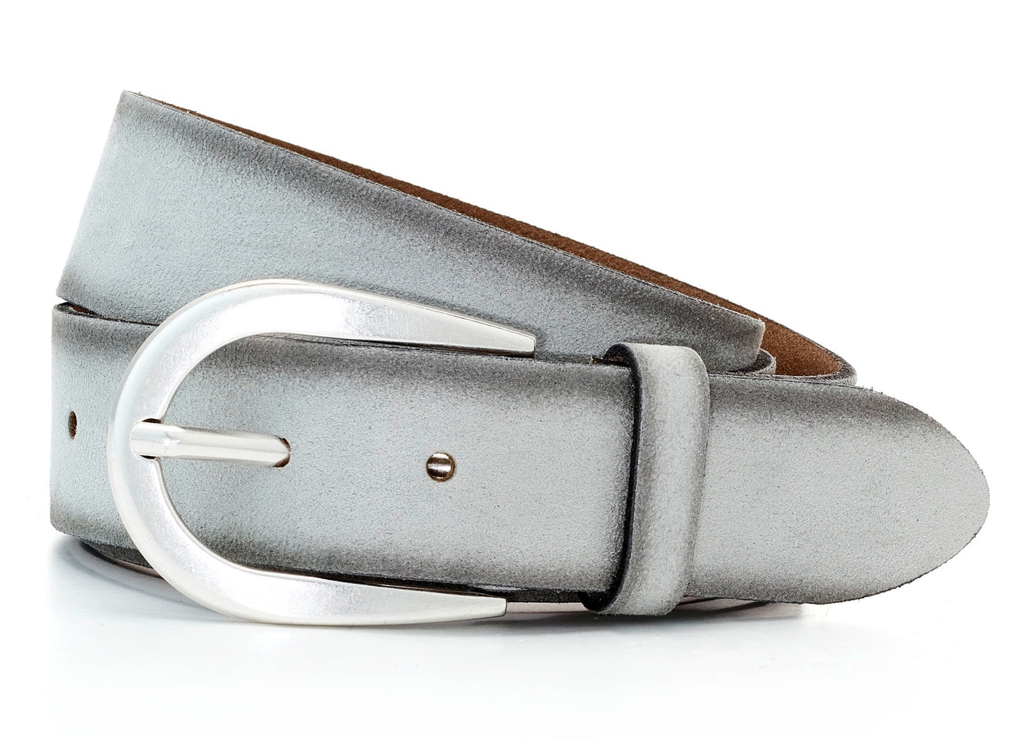 Trendiger Damen-Gürtel, aus Leder, 3,5 cm breit