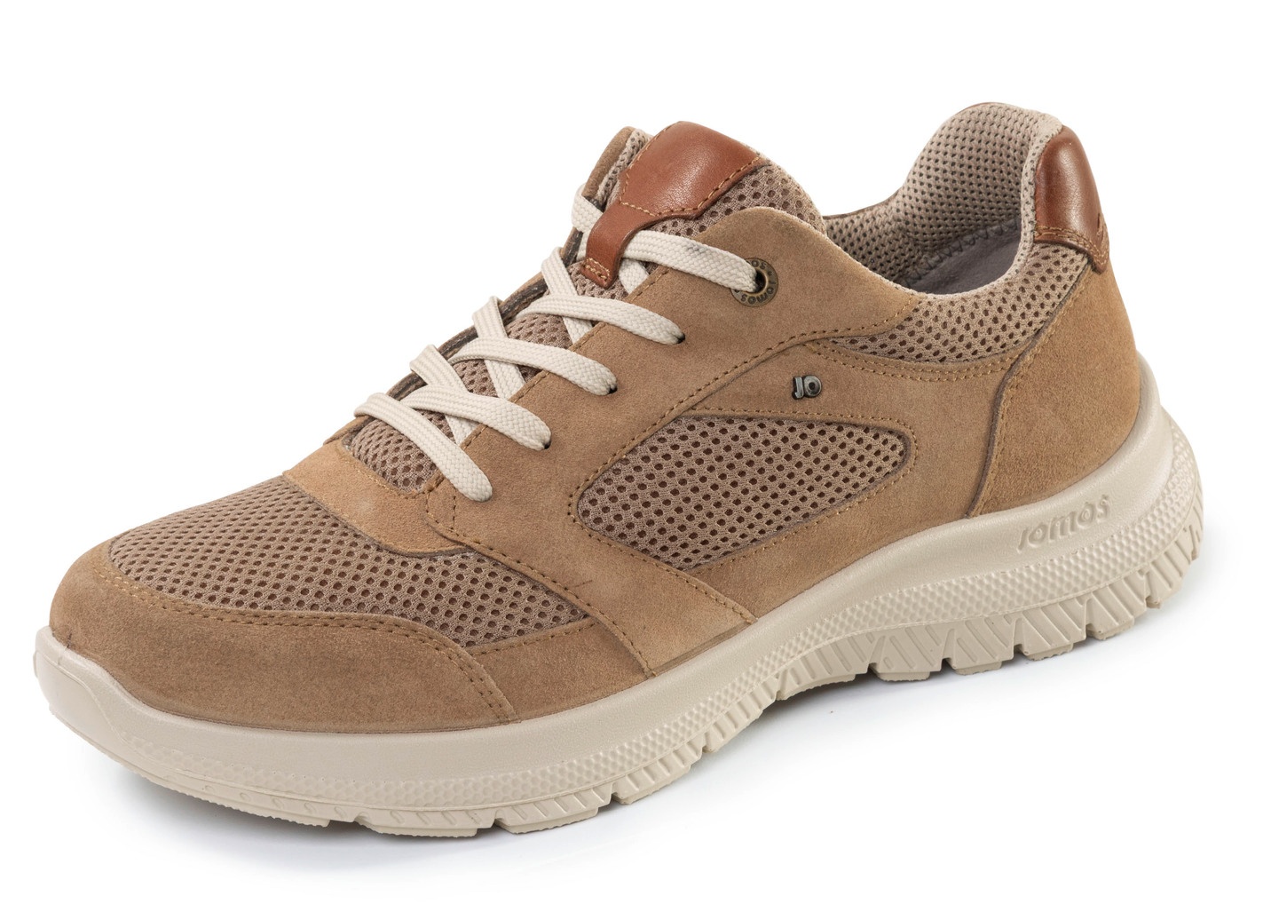 Sportliche Herren-Schnürschuhe, Weite H, mit herausnehmbarem Fußbett