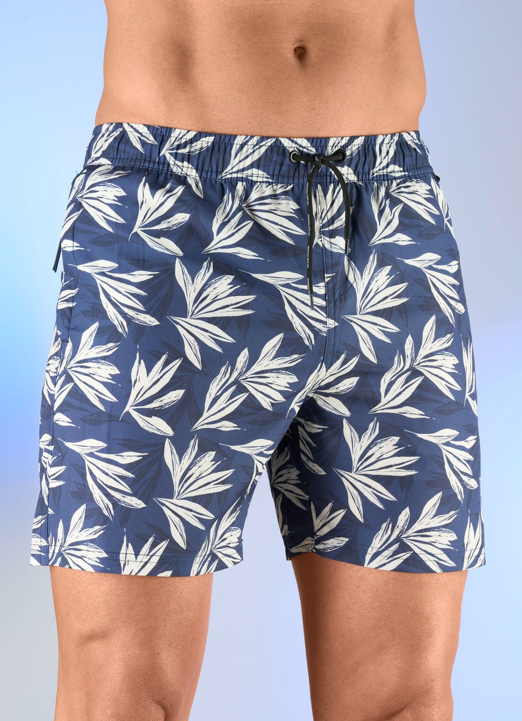 Zweierpack Badeshorts, Microfaser