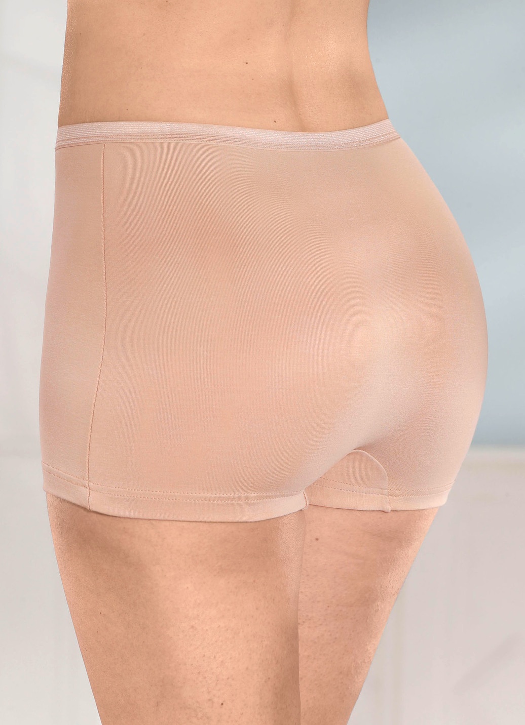 Viererpack Pants mit dezent glänzendem Elastikbund