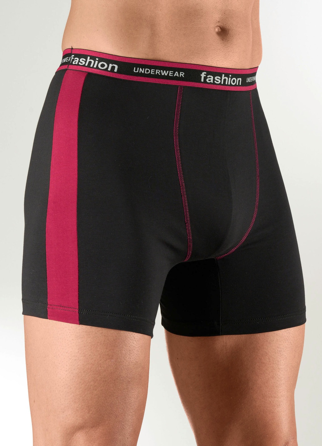Dreierpack Pants mit seitlichen Einsätzen