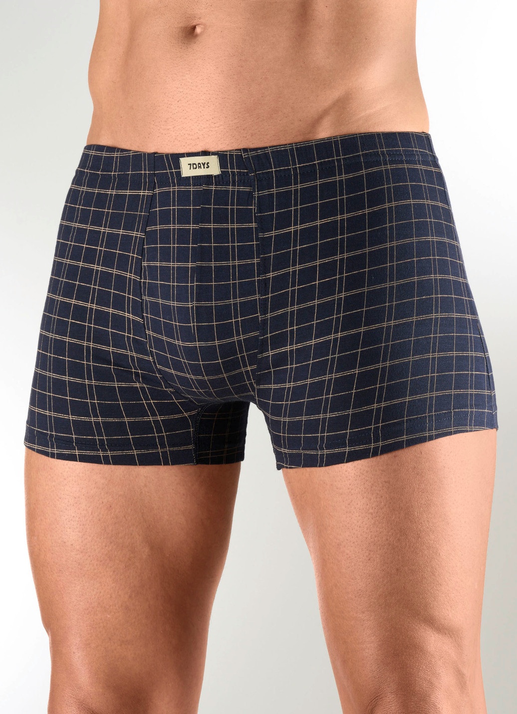 Sechserpack Pants mit Karodessin