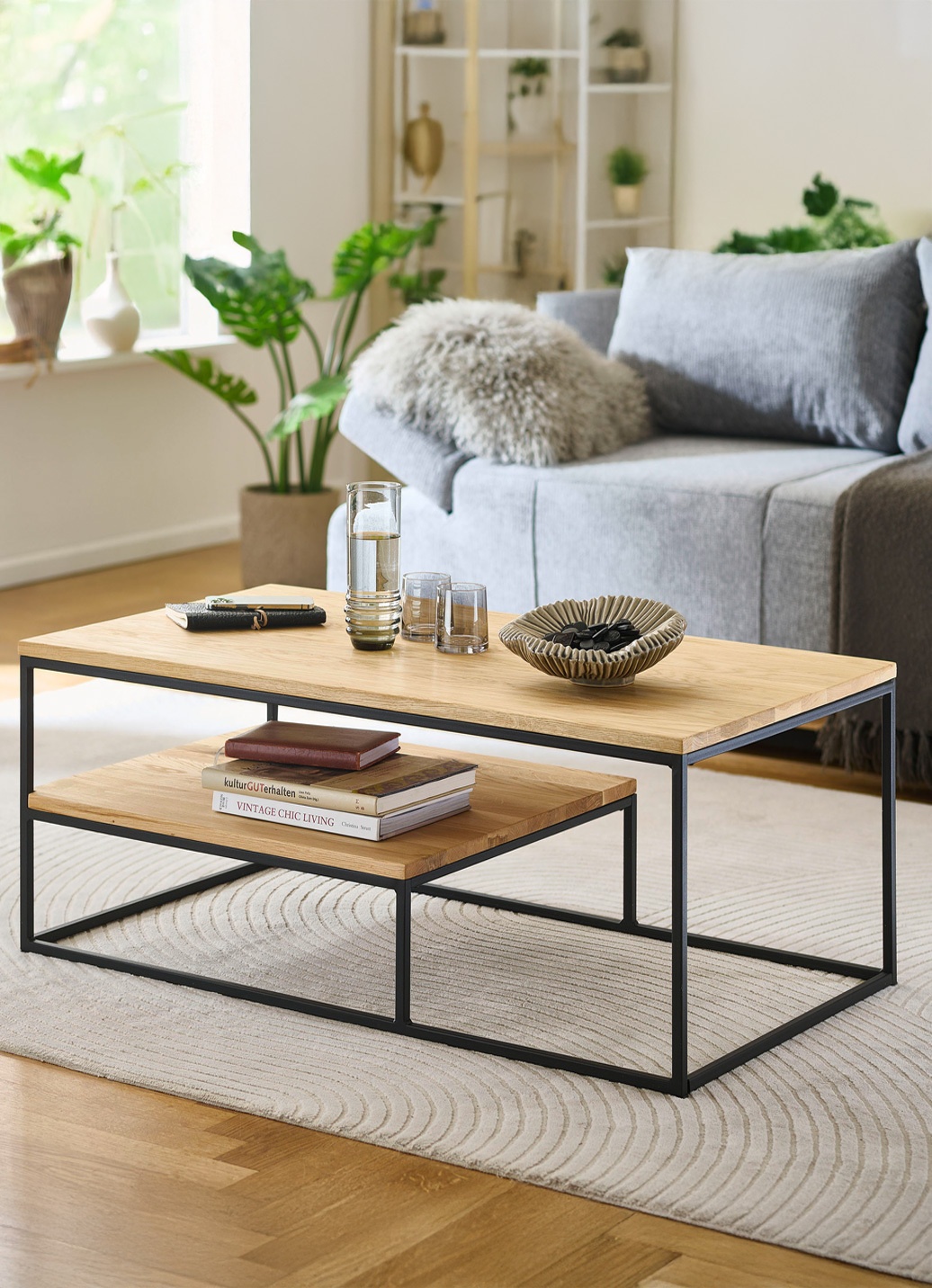 Stilsicherer Couchtisch