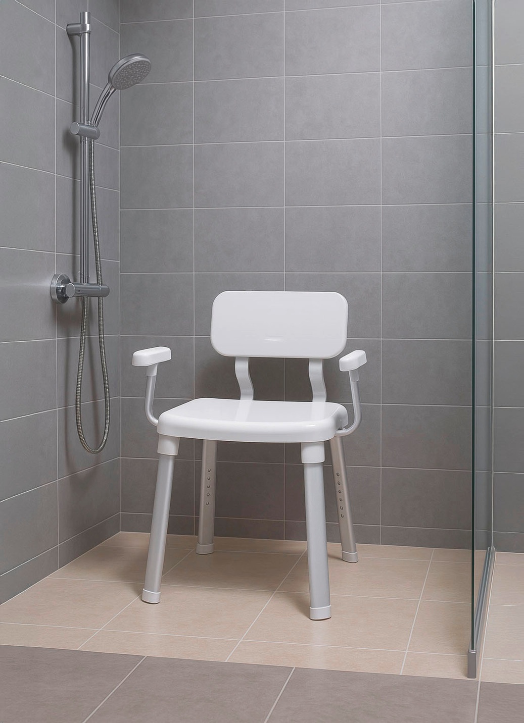 Dusch- und Badestuhl für sicheres Duschen und Baden