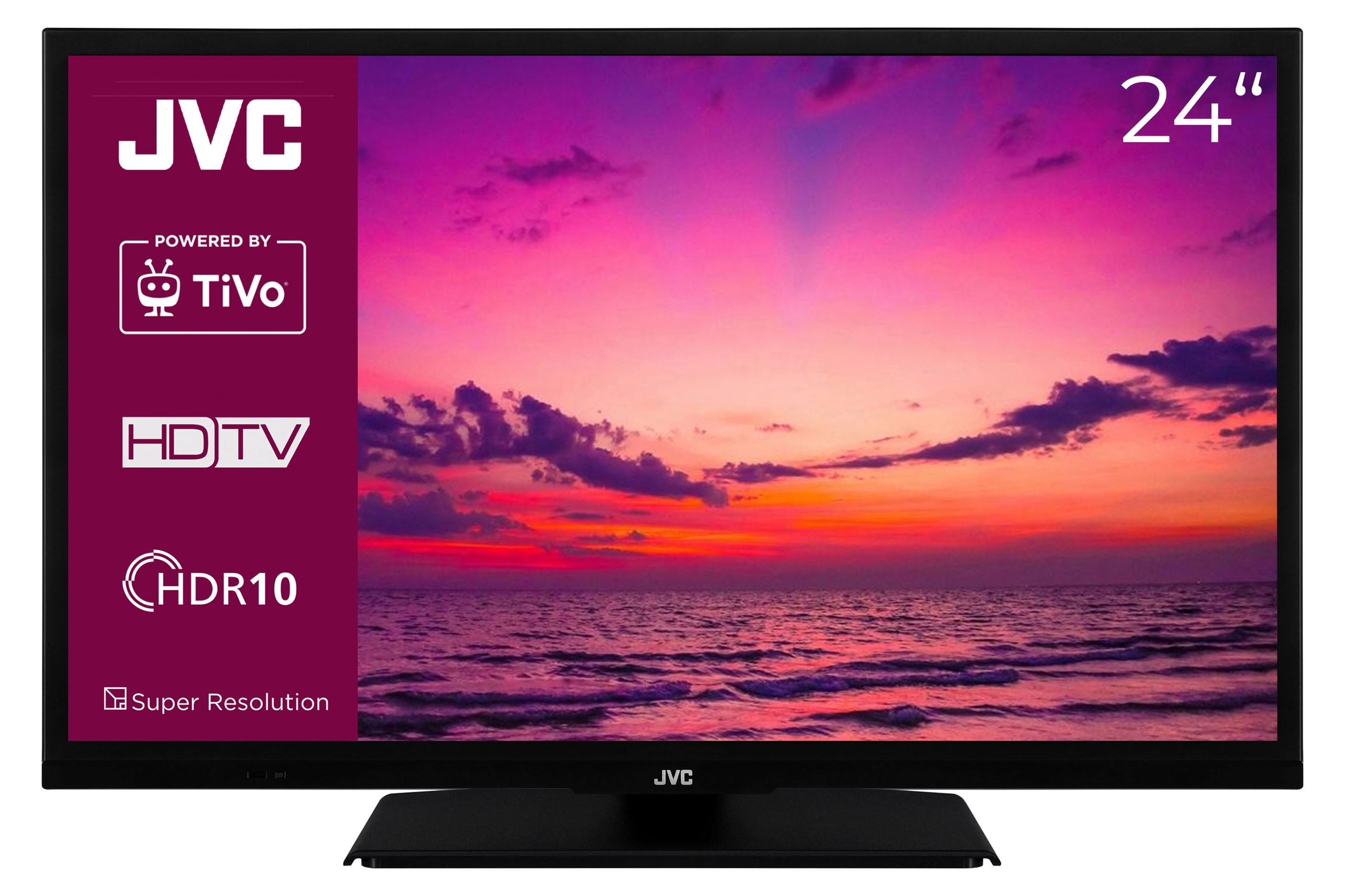 JVC LED-Fernseher mit TiVo Betriebssystem