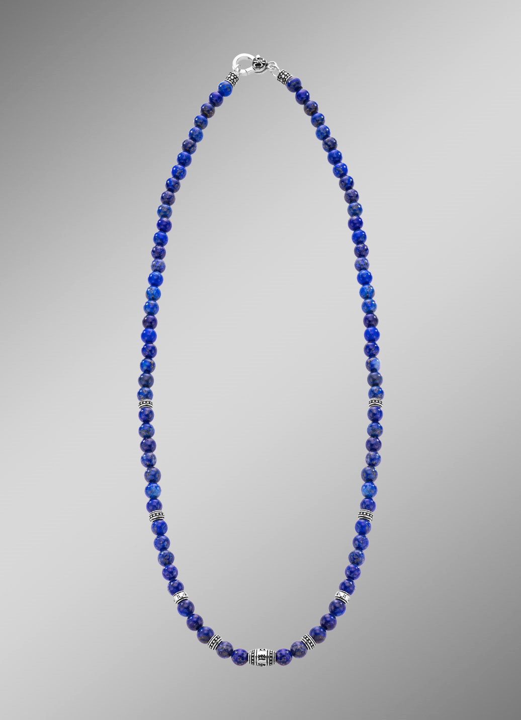 Halskette von Giorgio Martello mit echt Lapislazuli