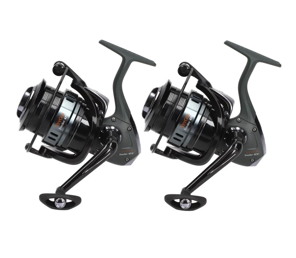 2x Cormoran VeyCor Feeder 4PiF 6000 Feederrolle Angelrolle Paarpreis Bundle
